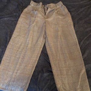 1980s does 1940s vintage high waisted pants